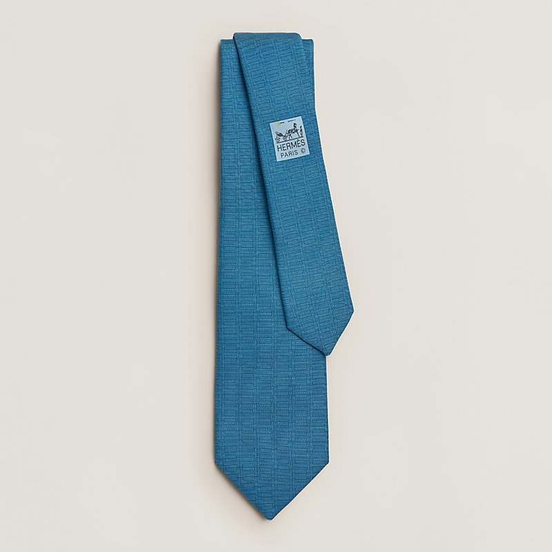 Hermes top H letter men's new tie